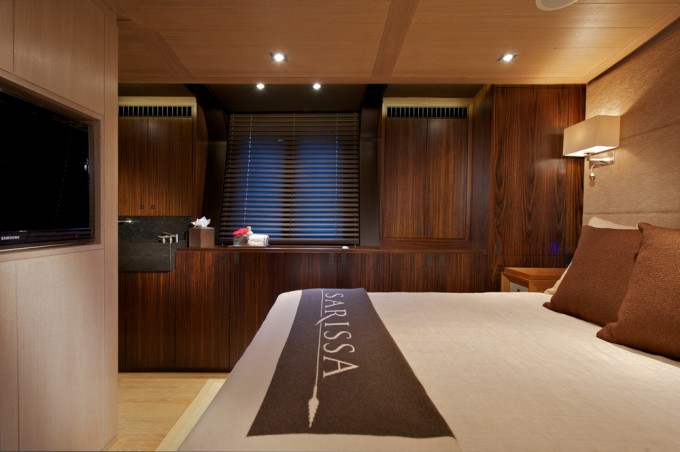 Sailing yacht Sarissa -  Master Cabin 3